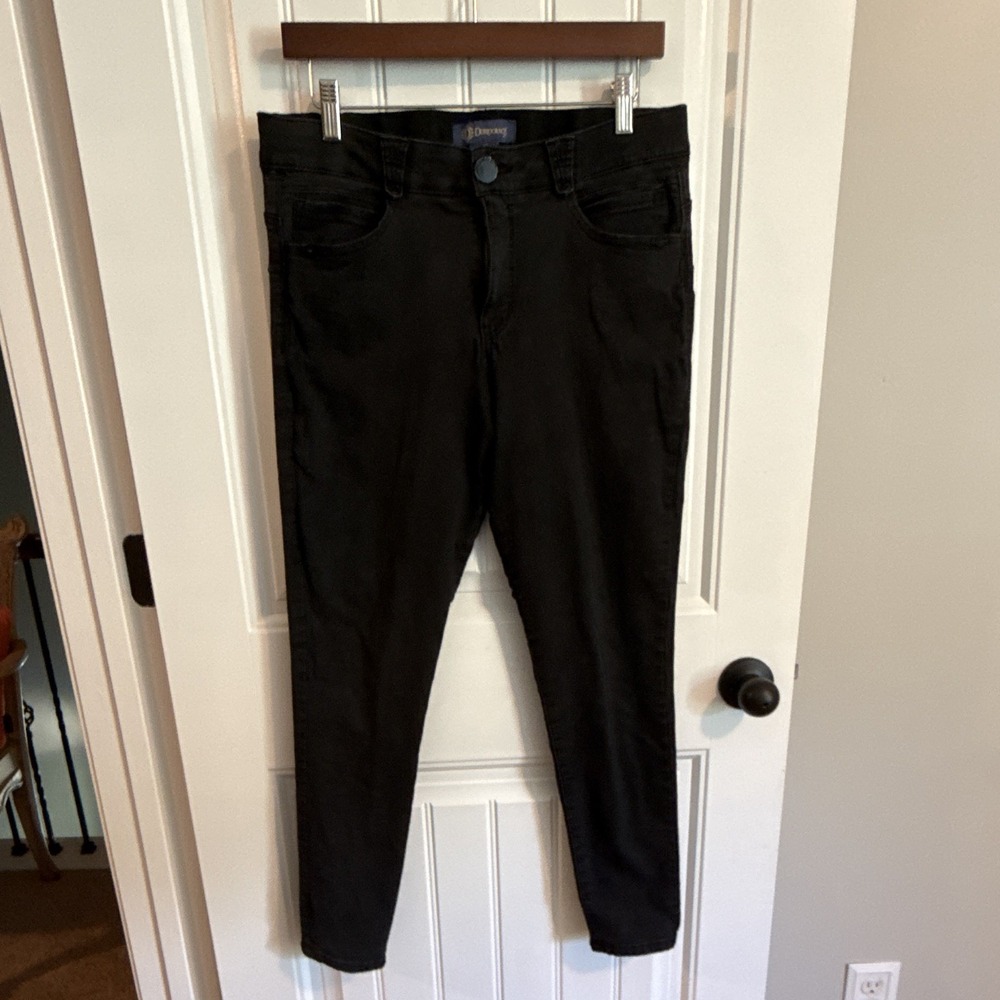Democracy Ab Solution Women's Size 12 Black Skinny Jeans Stretch